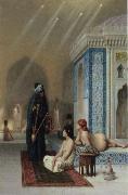 Jean-Leon Gerome Pool in a Harem oil painting on canvas